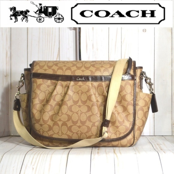 coach crossbody diaper bag